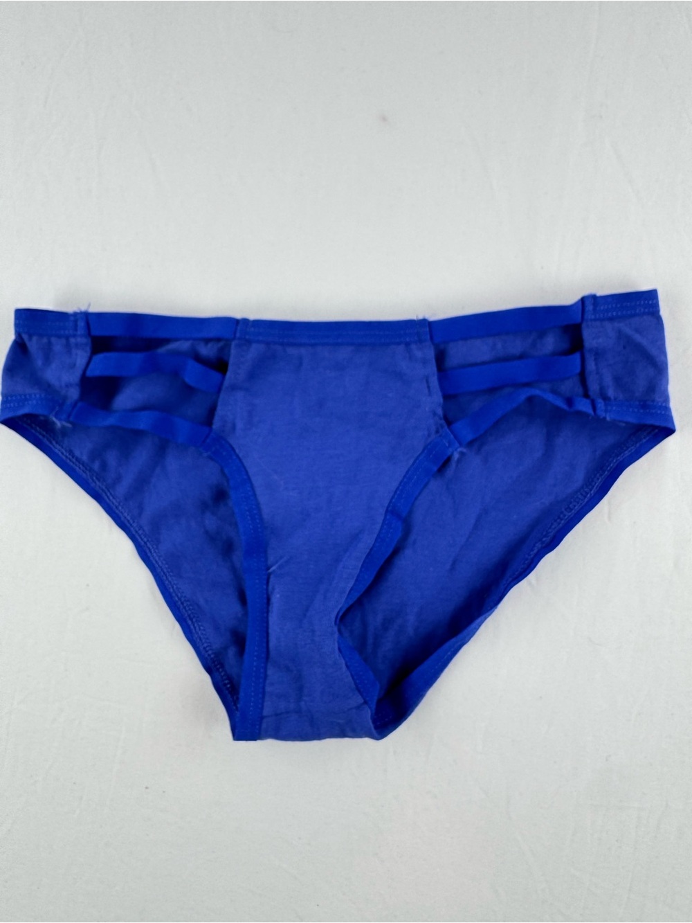 NOBO Royal Blue Strappy Cotton Bikini Panties